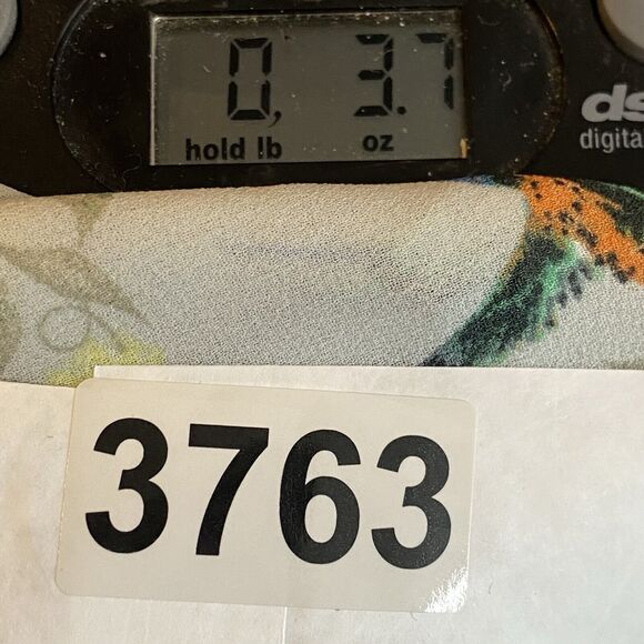 Sheer Hummingbird Blouse Womens L Bird Whimsical Office Casual Cottagecore Boho - Picture 6 of 7